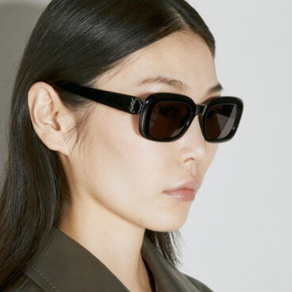 NEW SAINT LAURENT SL M130 002 BLACK WOMEN SUNGLASSES SLM130 002 SAINT LAURENT - Picture 7 of 11